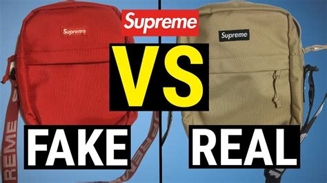 supreme shoulder bag ss18 tan fake|is a supreme shirt real.